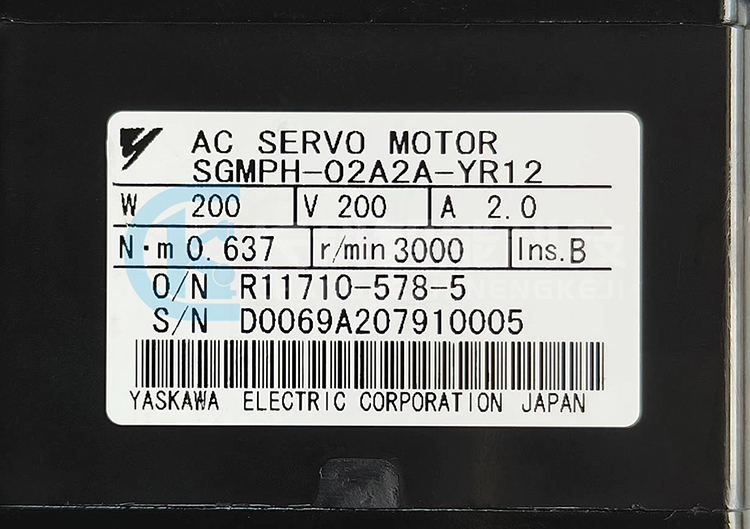 安川200W伺服電機(jī)SGMPH-02A2A-YR12